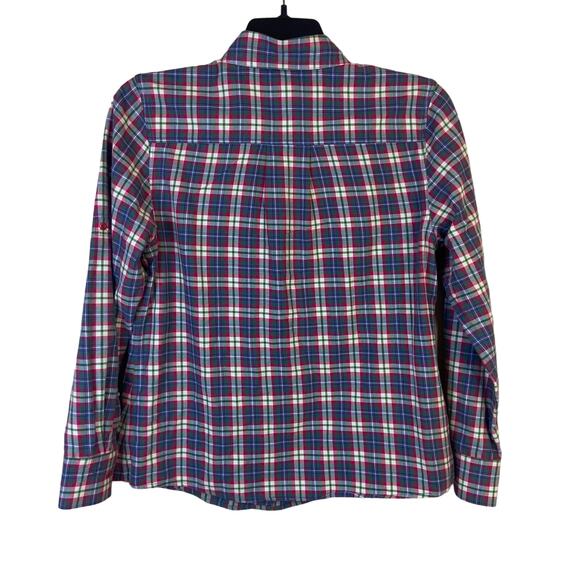 Boden Button Up Long Sleeve Plaid Shirt Women's 16 Casual Outdoor Ranch Country - Picture 3 of 9